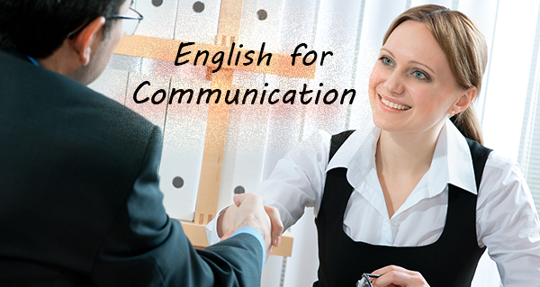 ภาษาอังกฤษเพื่อการสื่อสาร