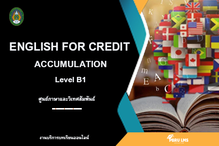 English For Credit Accumulation Level B1